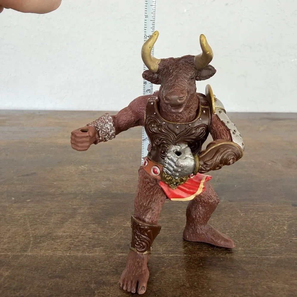 Papo 2006 Minotaur Warrior Figure Mythical Fantasy‎ Bull Knight Toy